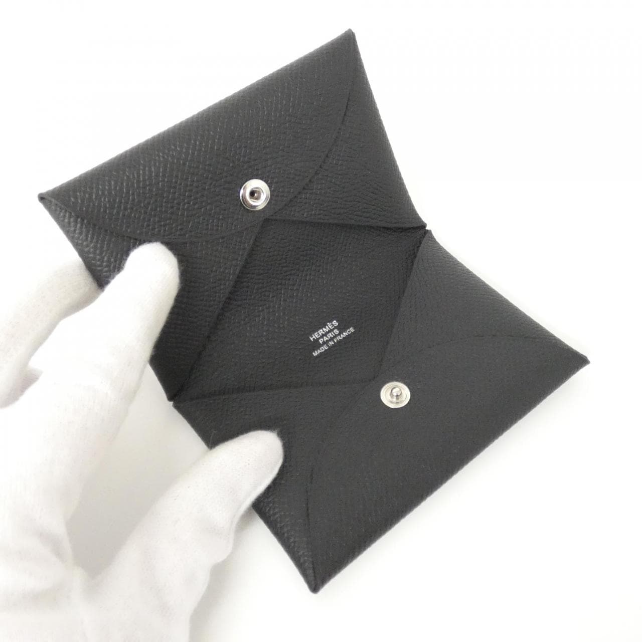 【未使用品】エルメス カルヴィ 044164CK カードケース