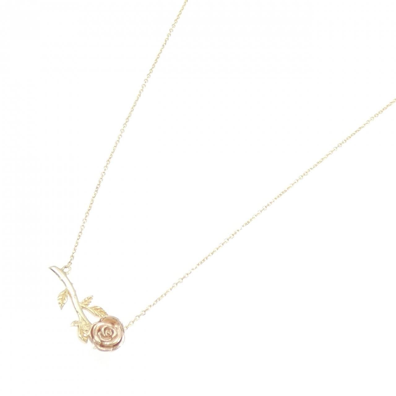 アヴァランチ ローズ K10YG/K10PG ネックレス
