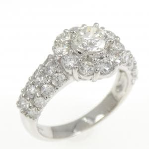 PT900 ダイヤモンド リング 0.51CT