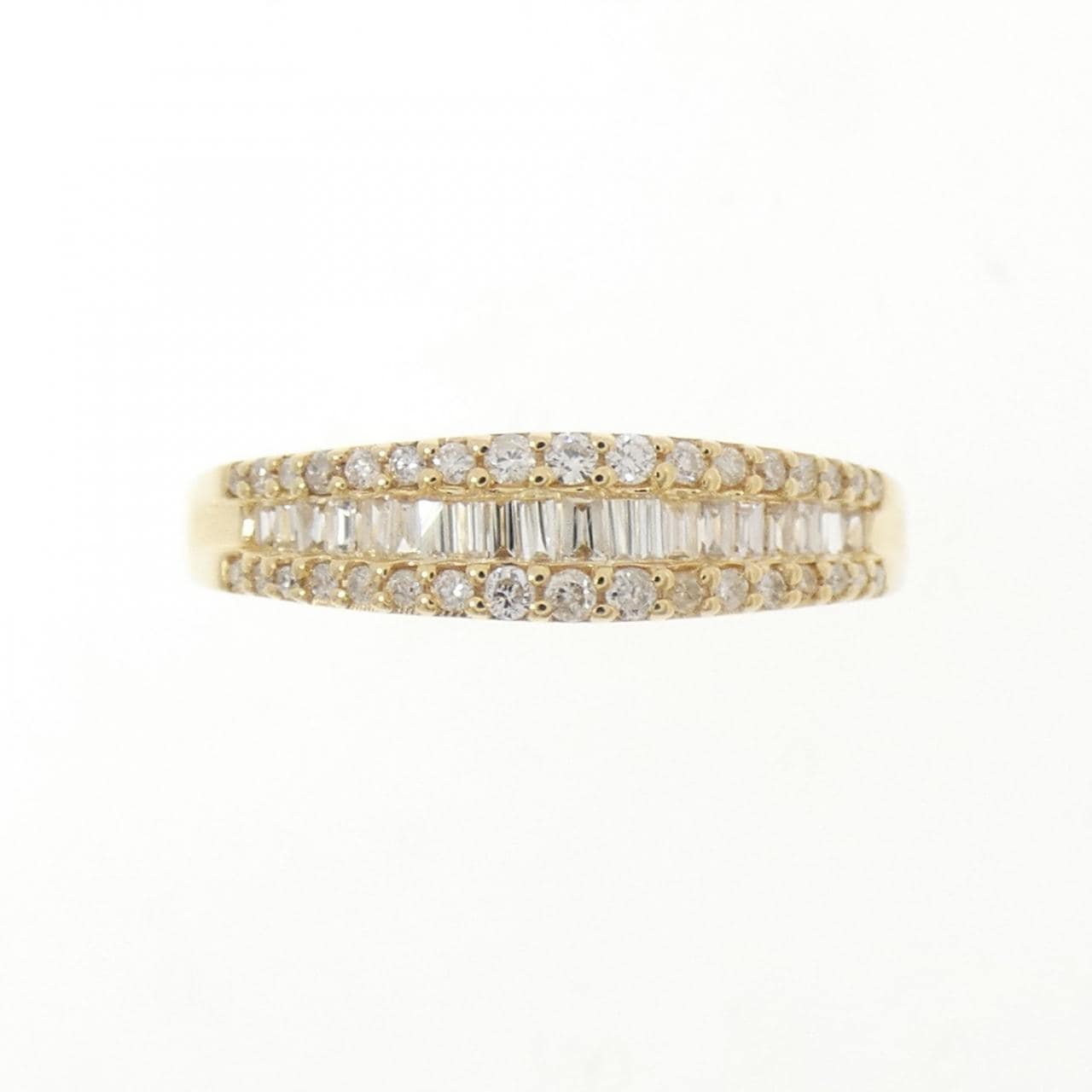 K18YG ダイヤモンド リング 0.35CT