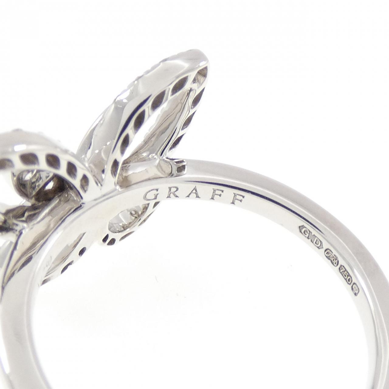 グラフ バタフライ シルエット ミニ リング