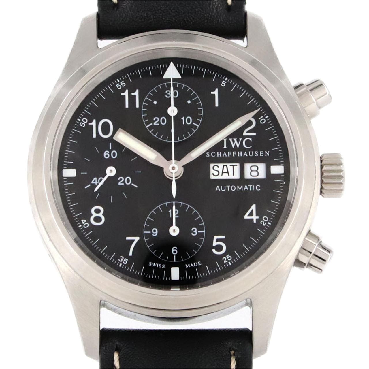 【ノーメンテナンス還元価格】IWC メカニカルフリーガークロノグラフ IW370603 SS 自動巻