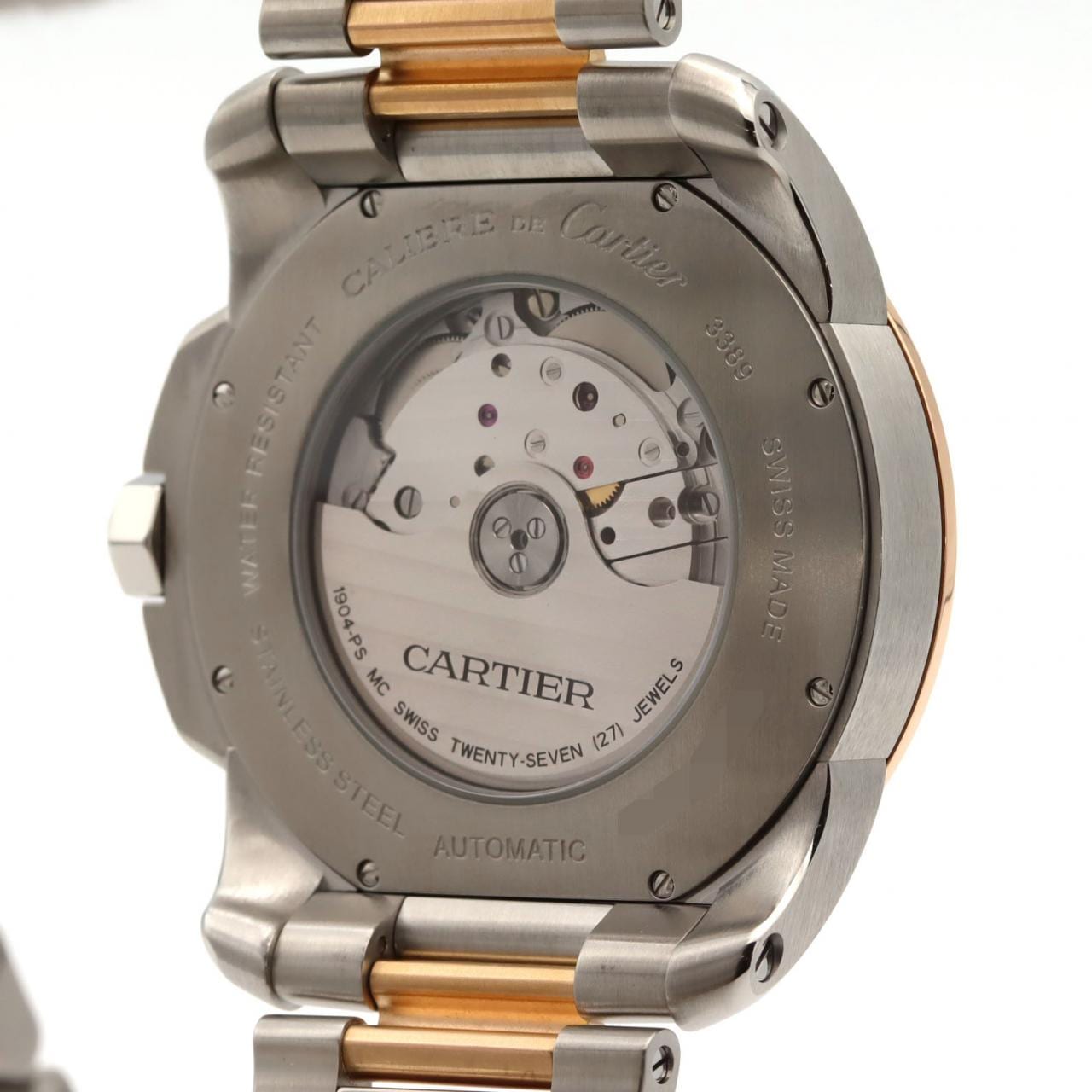 カルティエ カリブル･ドゥ･カルティエLM PGコンビ W7100036 SSxPG 自動巻