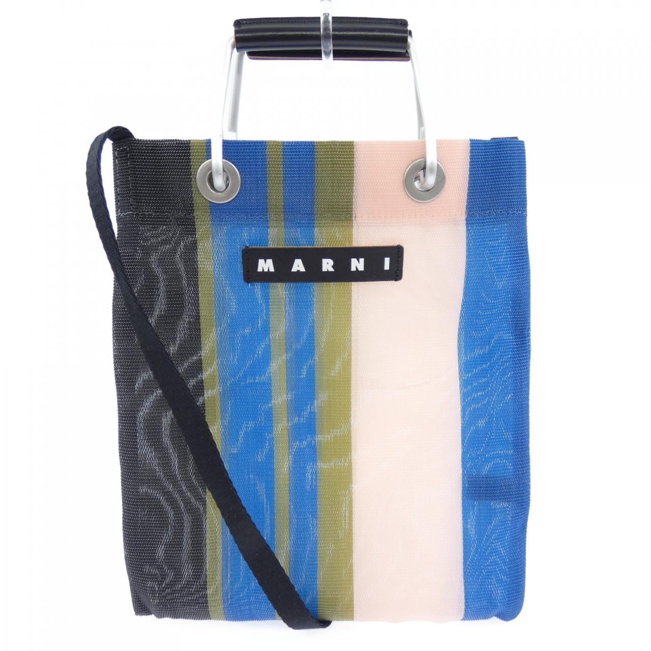 マルニ MARNI MARNI MARKET STRIPE MINI SHOULDER SHMH0106A0 BAG