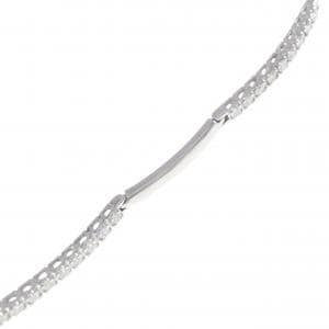 K18WG ダイヤモンド ブレスレット 1.16CT
