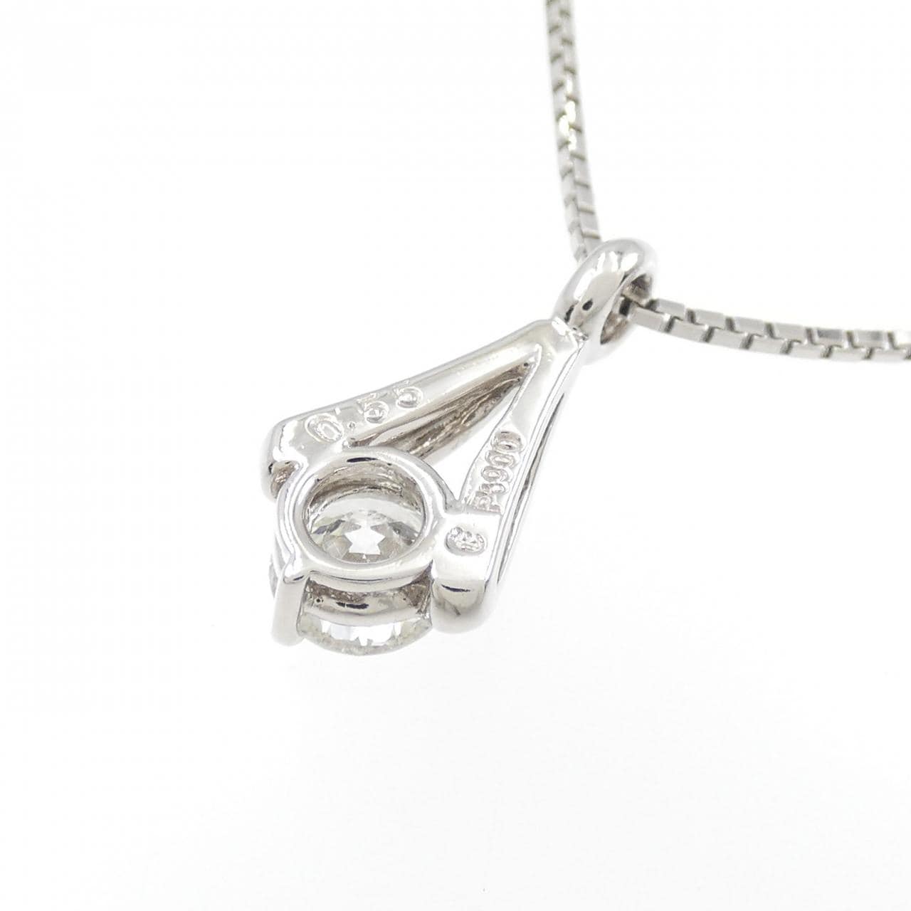 PT900/PT850 ダイヤモンド ネックレス 0.55CT