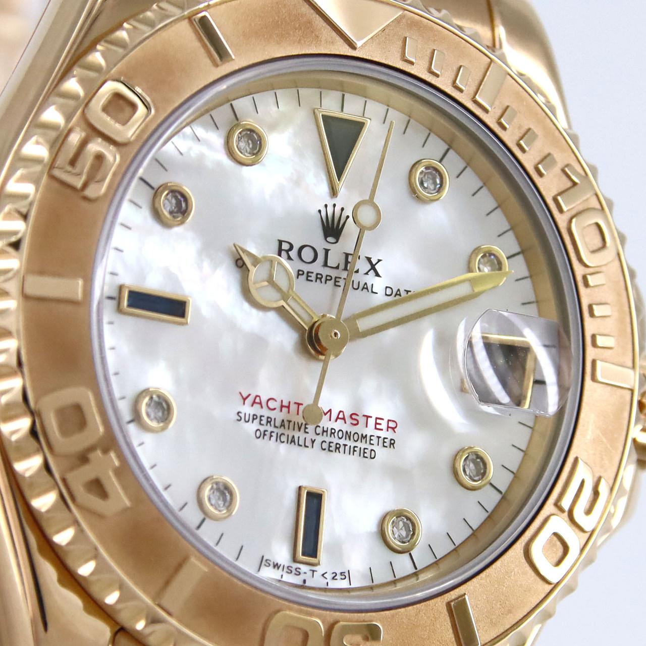 ROLEX Yacht Master 68628NGS YG自動上弦T 編號