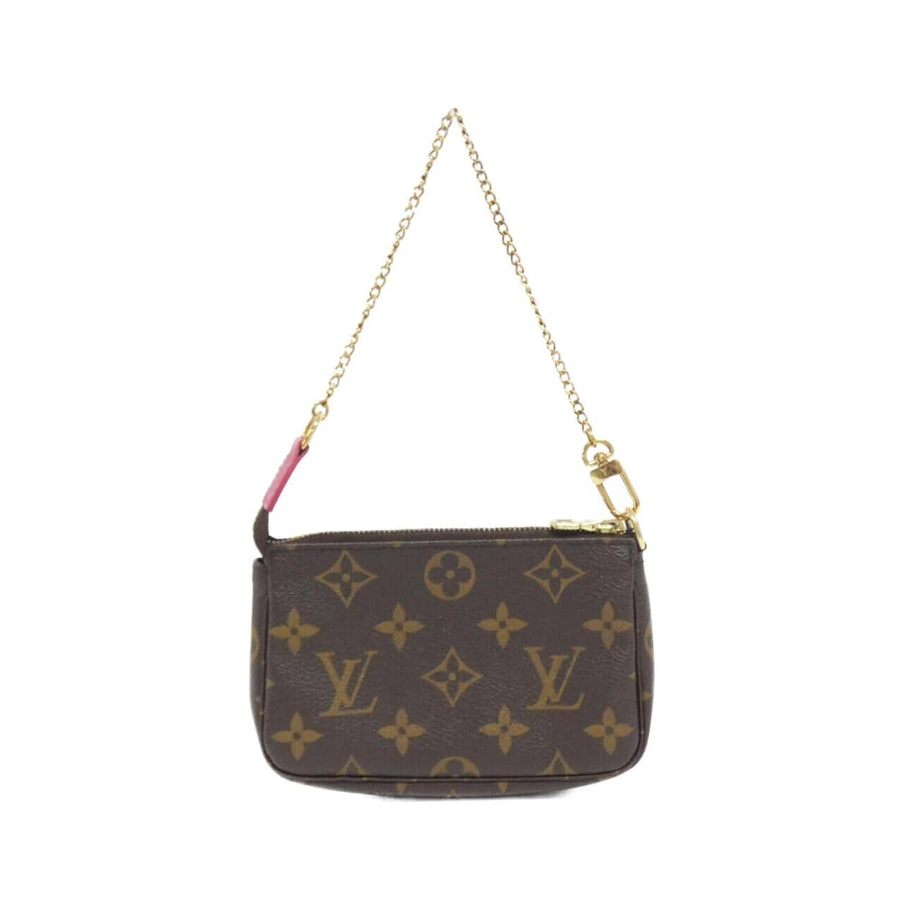 LOUIS VUITTON Monogram Mini Pochette Accessory M62087 Accessory Pouch