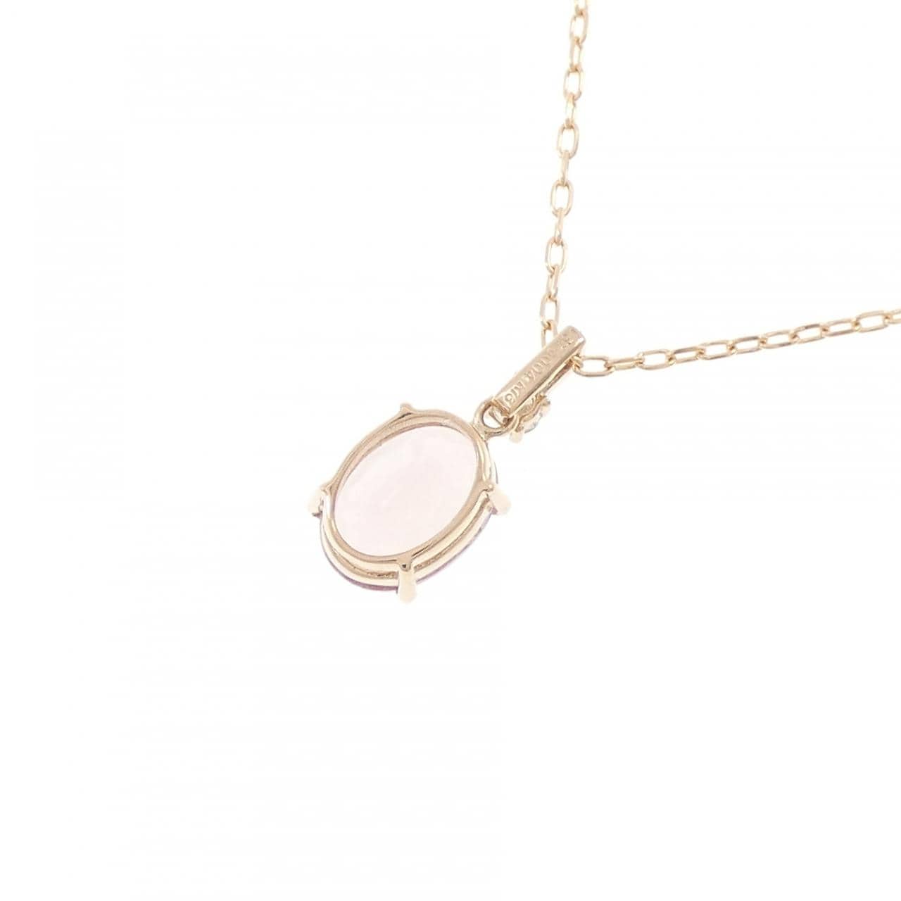 K18PG モルガナイト ネックレス 1.31CT