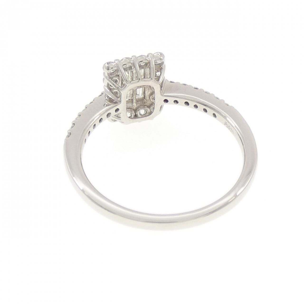 【新品】PT900 ダイヤモンド リング 0.50CT