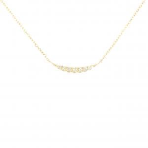 アガット ダイヤモンド ネックレス 0.07CT