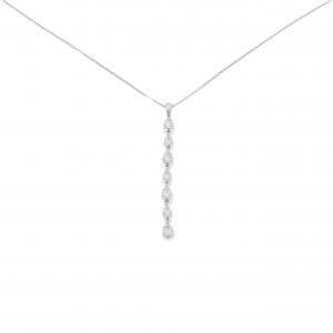 K18WG ダイヤモンド ネックレス 0.50CT