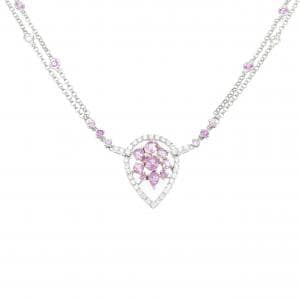 750WG/750PG サファイヤ ネックレス 1.49CT