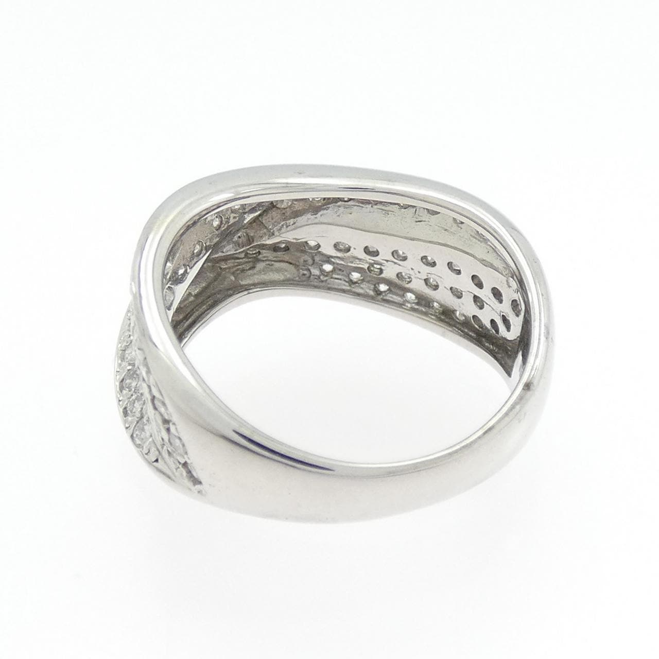 K18WG ダイヤモンド リング 1.01CT