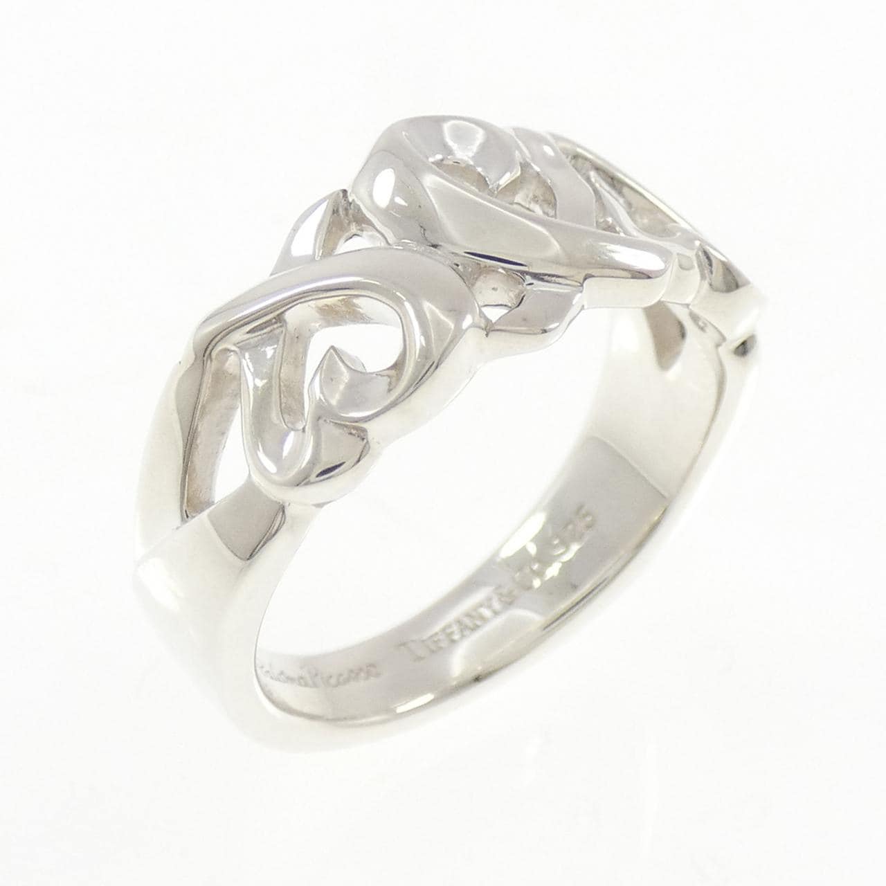 ティファニー トリプルラビングハート リング