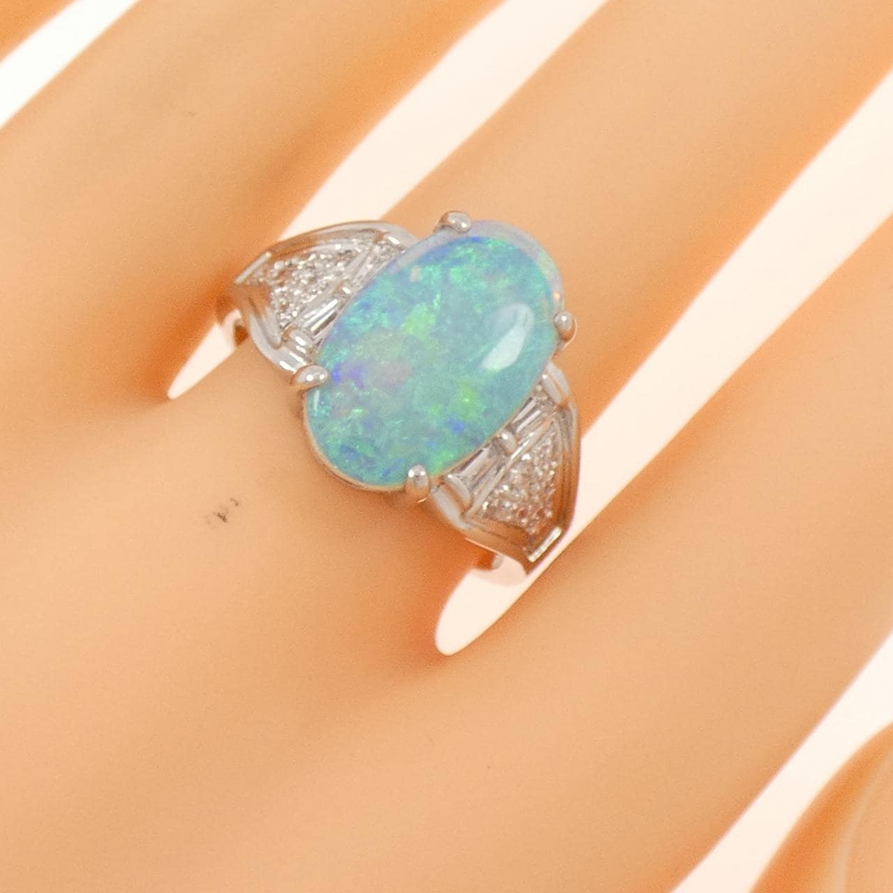 PT900 オパール リング 2.63CT