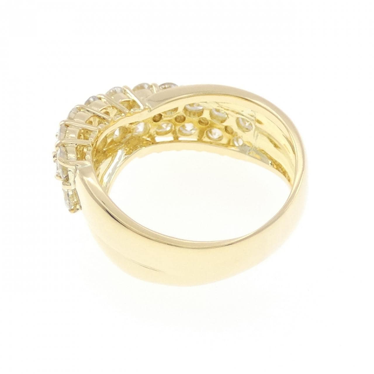 K18YG ダイヤモンド リング 2.23CT