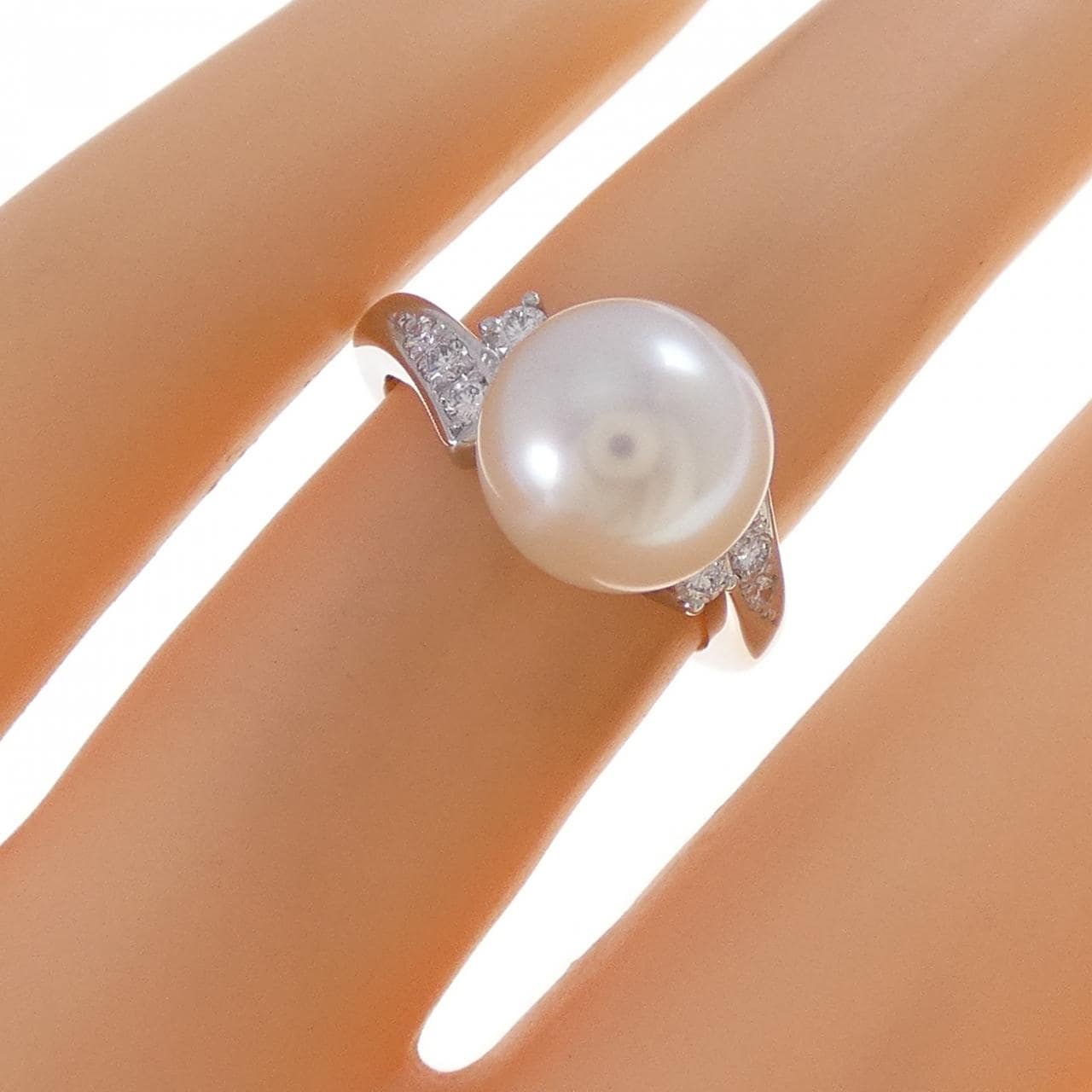 タサキ 白蝶パール リング 9.2mm