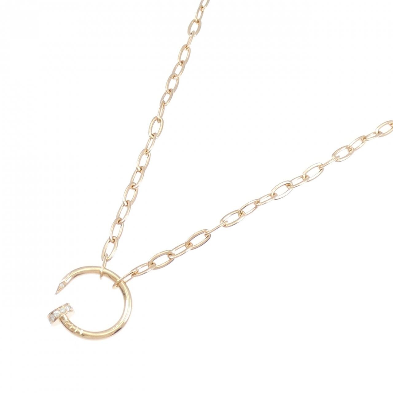 カルティエ ジュスト アン クル ネックレス