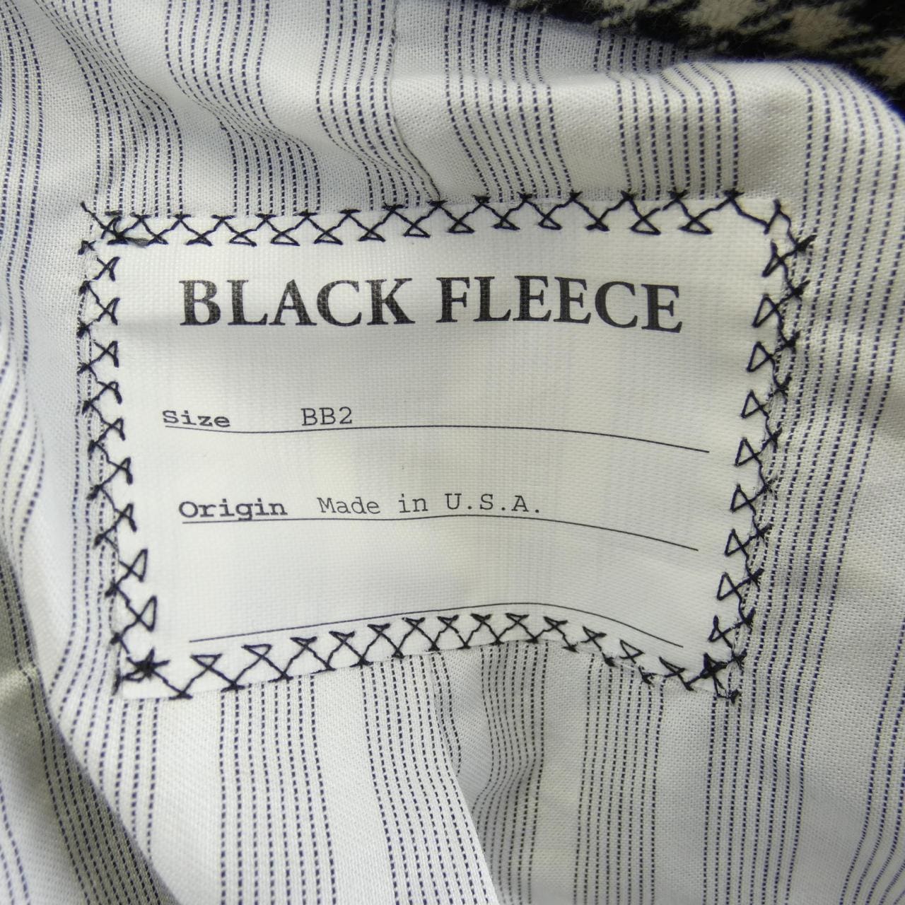 黑色起绒BLACK FLEECE夹克