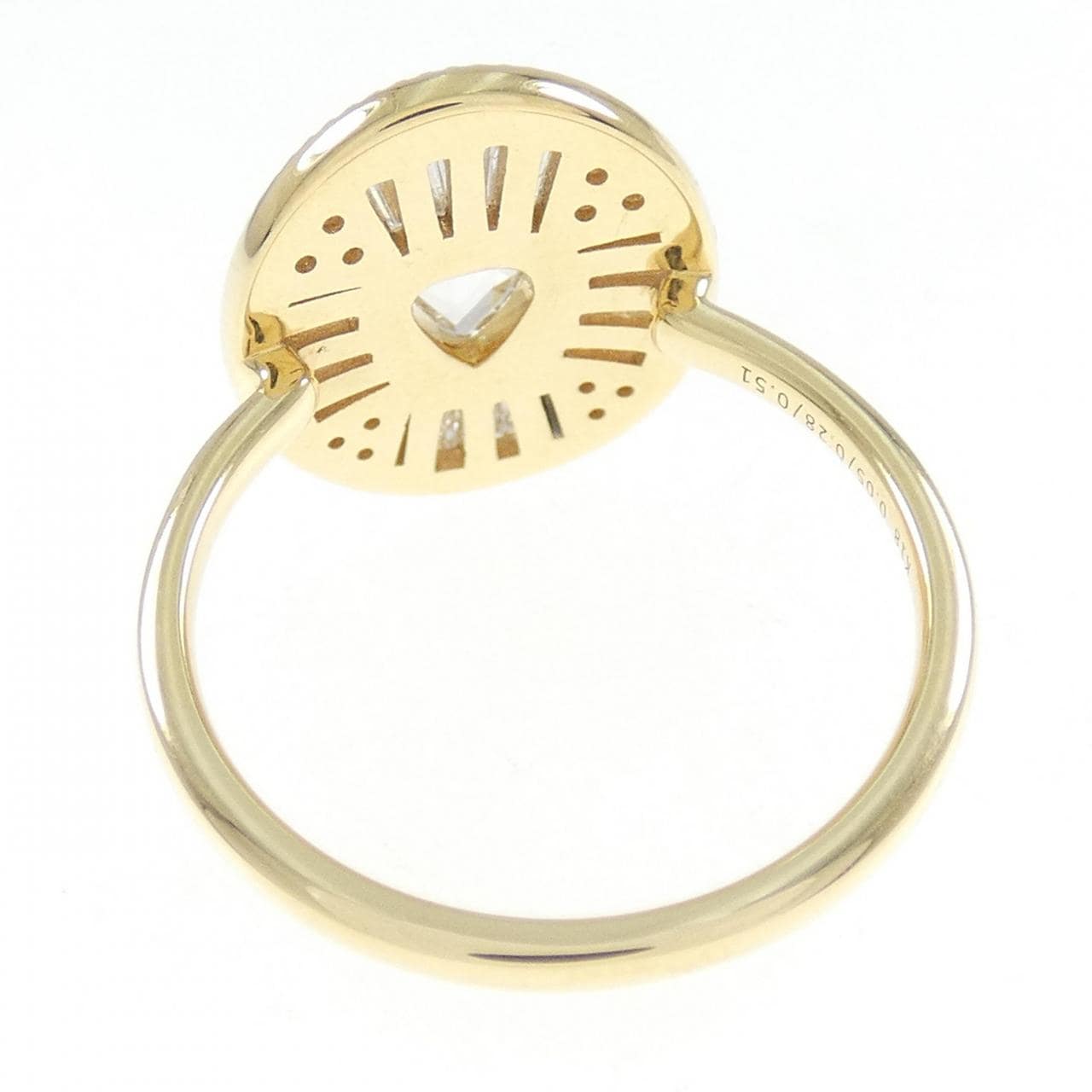 [新品] K18YG鑽石戒指 0.84CT