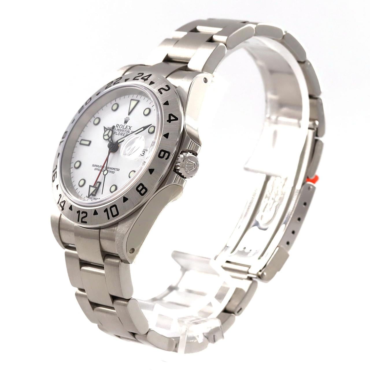 ロレックス エクスプローラーⅡ 16570 SS 自動巻 K番