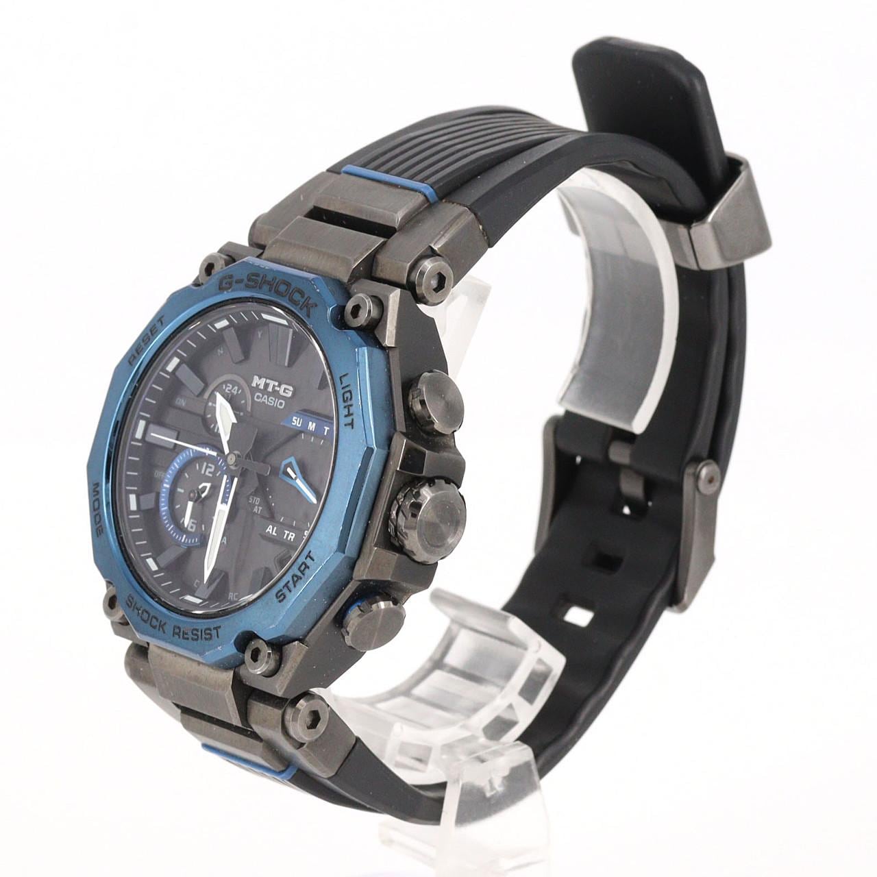 カシオ G-SHOCK･MTG 電波時計 MTG-B2000B-1A2JF SS ソーラークォーツ