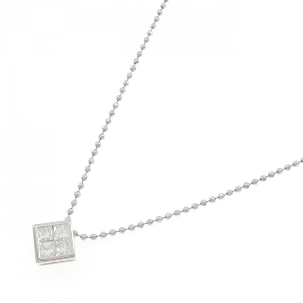 PT900/PT850 ダイヤモンド ネックレス 0.80CT