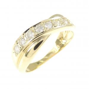 K18YG ダイヤモンド リング 0.30CT