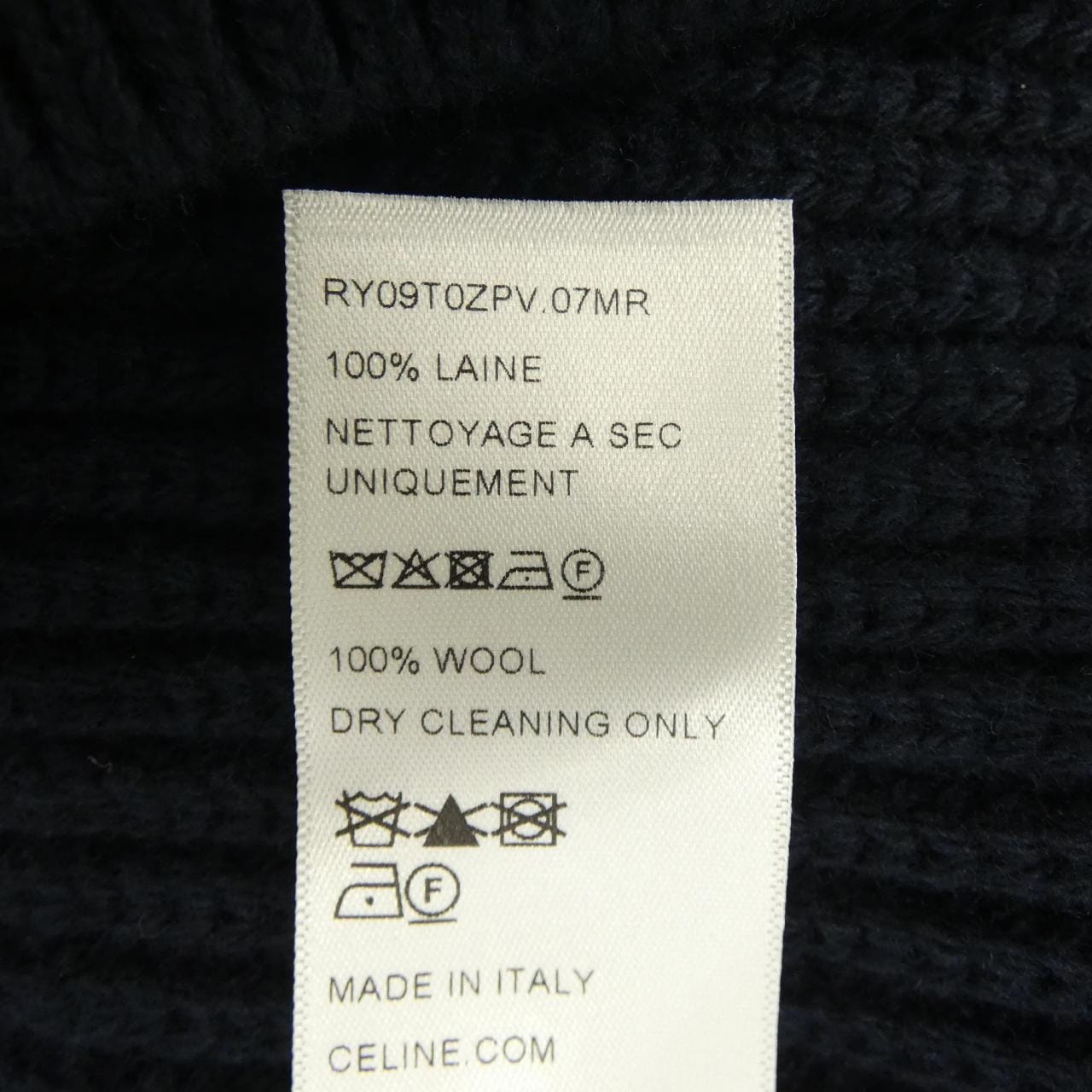 セリーヌ CELINE トリオンフ トラッカーセーター RY09T0ZPV カーディガン