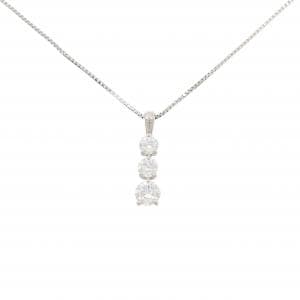 トリロジー ダイヤモンド ネックレス 0.70CT