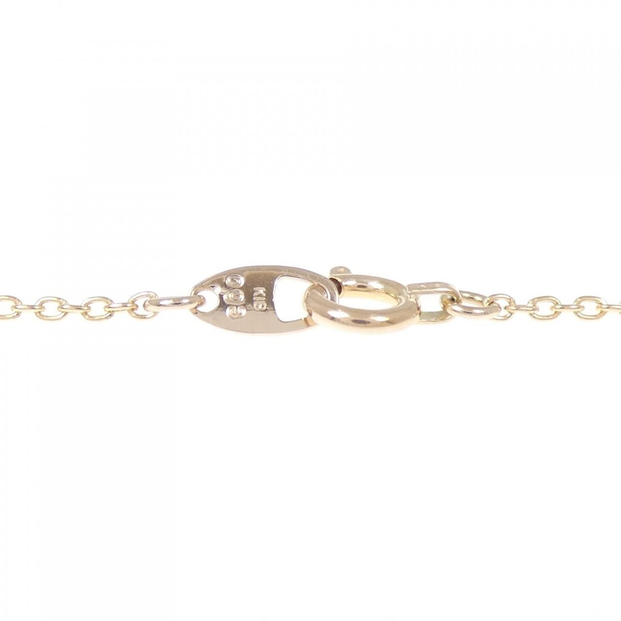 K18YG ダイヤモンド ネックレス 0.03CT