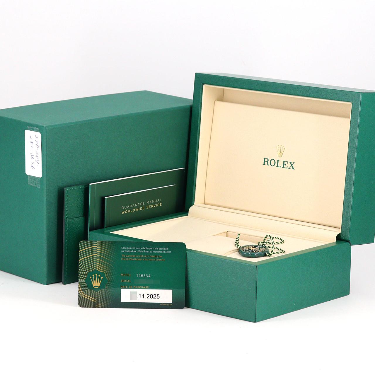 ロレックス デイトジャスト 126334 SSxWG 自動巻 ランダム番