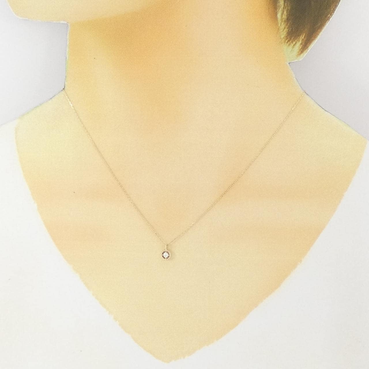 ポンテヴェキオ ダイヤモンド ネックレス 0.03CT