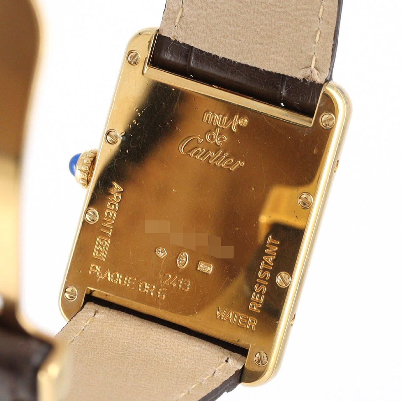 カルティエ マストタンクデイト LM GP W1013954 GP クォーツ
