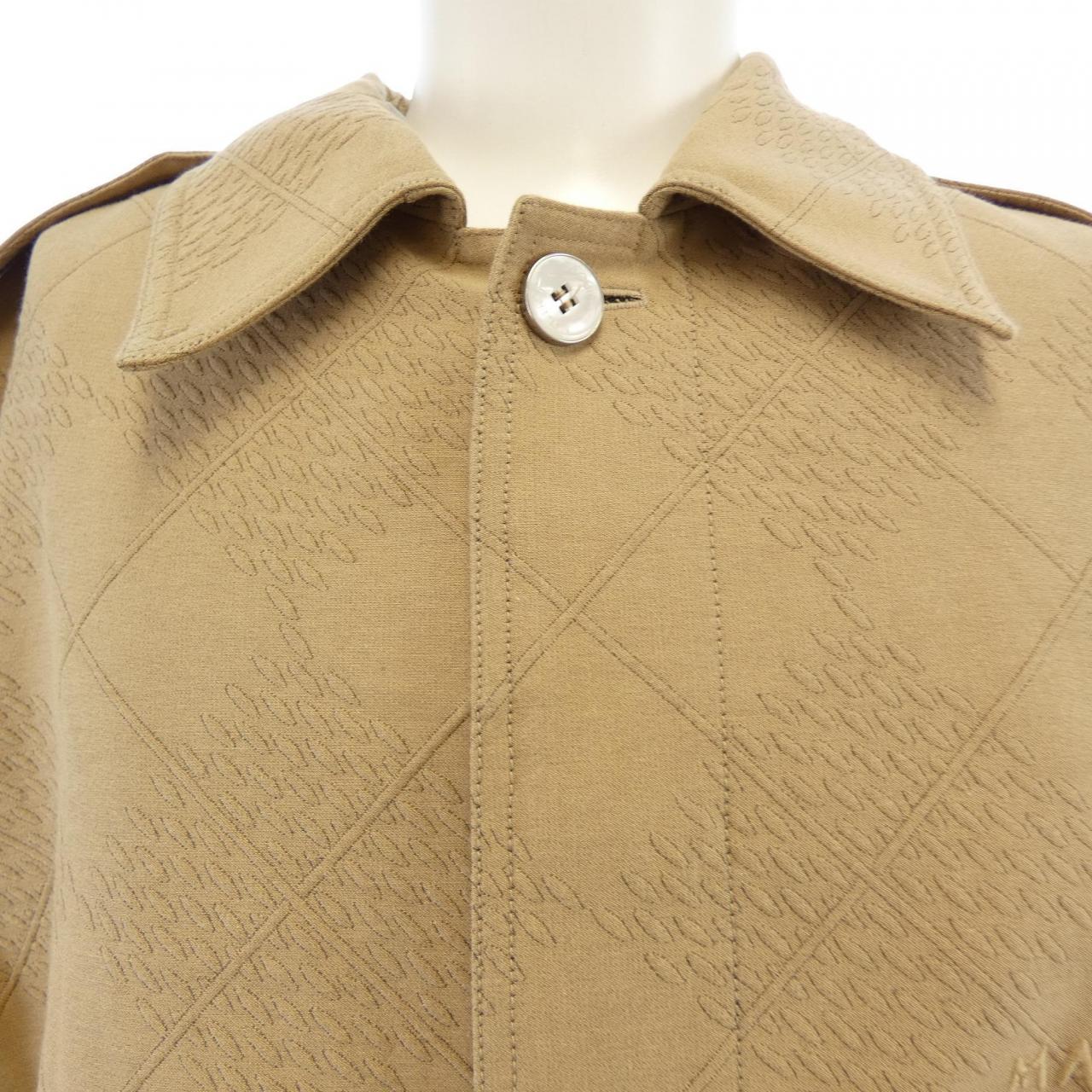 ルイヴィトン LOUIS VUITTON コットンシルクブレンドトレンチ HSK02EQCW トレンチコート