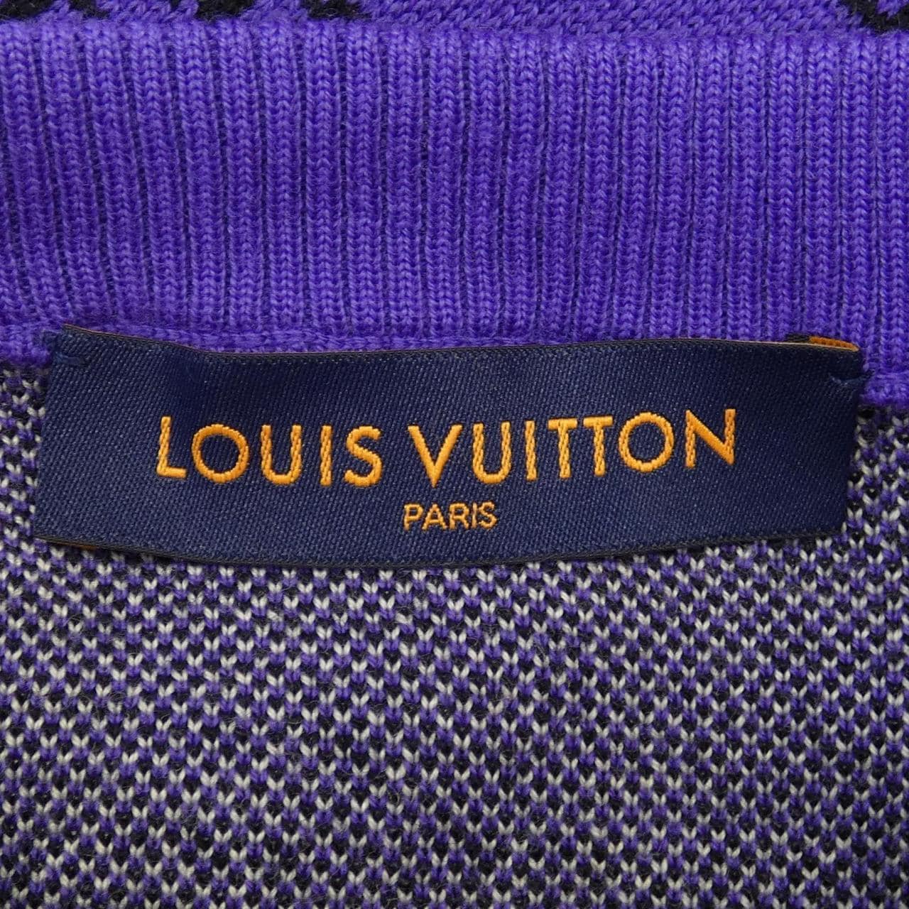 ルイヴィトン LOUIS VUITTON スタジオジャカードクルーネック HNN93WZLL ニット