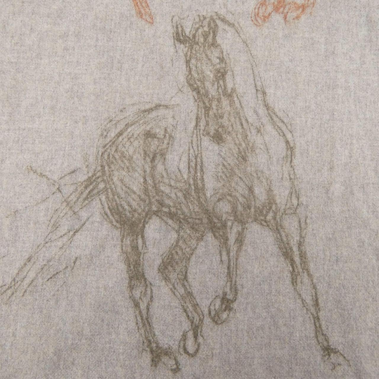 エルメス HERMES PIROUETTE AU GALOP H392850T MUFFLER