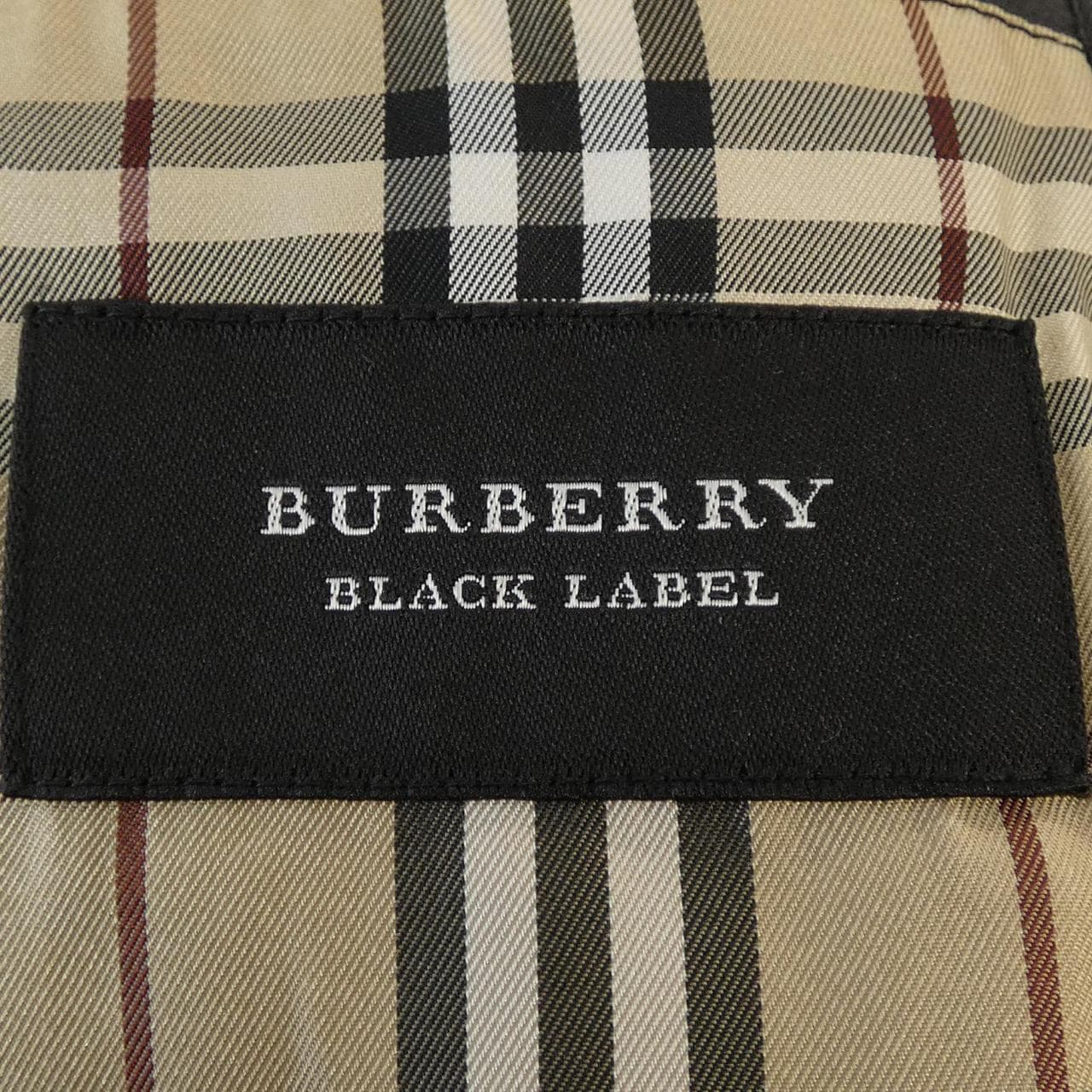 バーバリーブラックレーベル BURBERRY BLACK LABEL レザージャケット