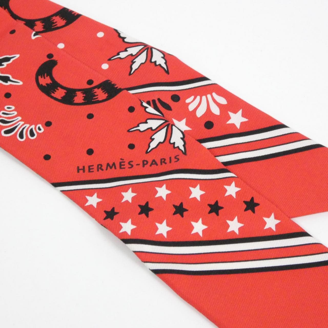 エルメス LES LEOPARDS ツイリー 062953S スカーフ