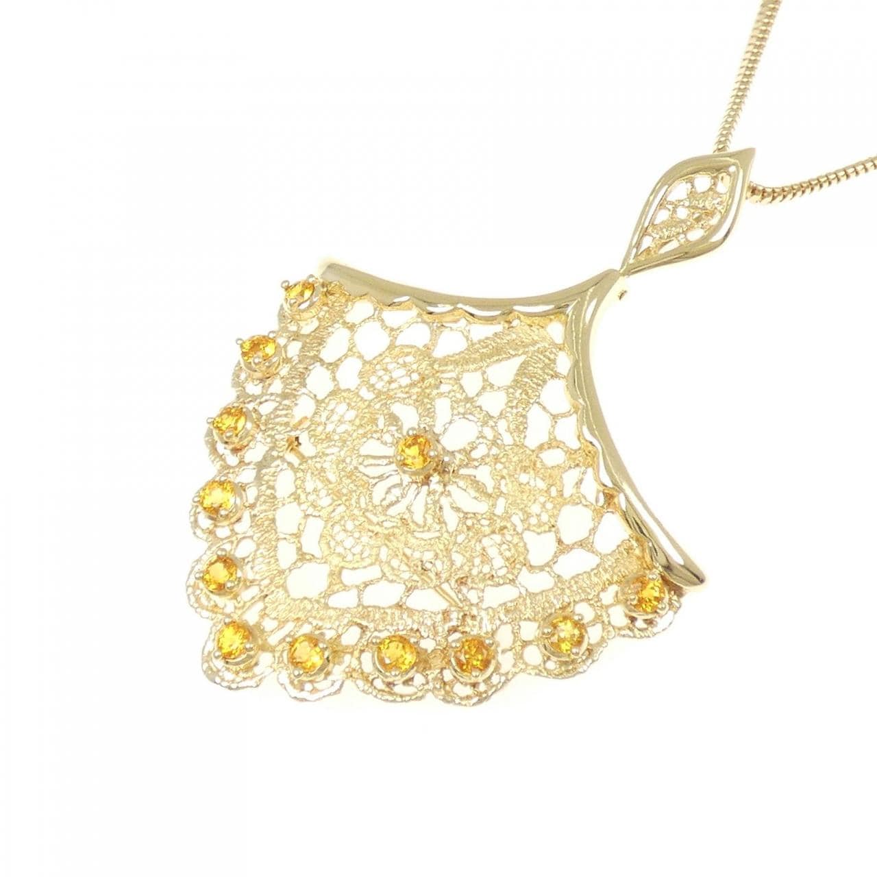 ジュネ サファイヤ ネックレス 1.92CT