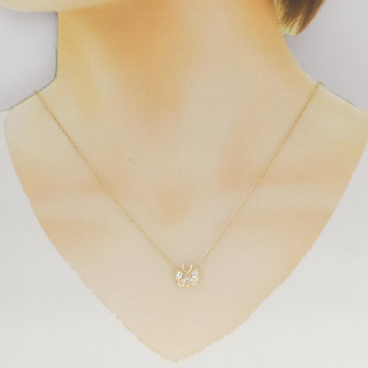 ミキモト ダイヤモンド ネックレス 0.42CT