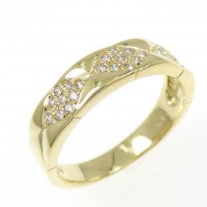 K18YG ダイヤモンド リング 0.14CT