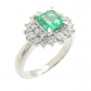 PT エメラルド リング 0.71CT