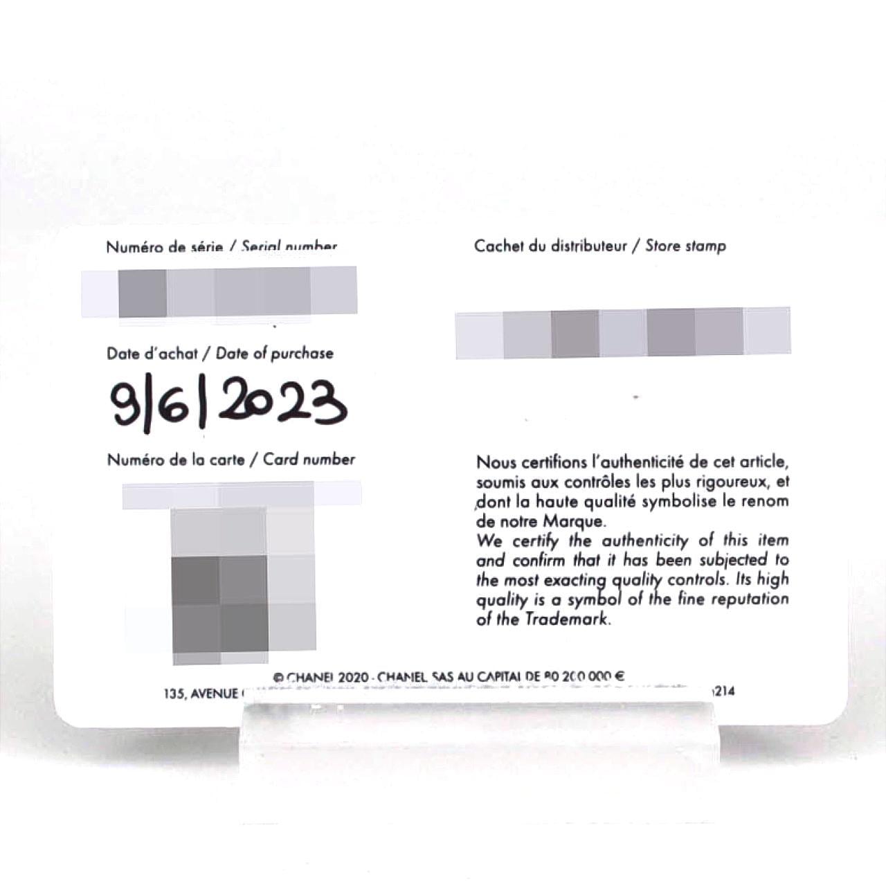 シャネル J12 33mmセラミック H5695 セラミック クォーツ