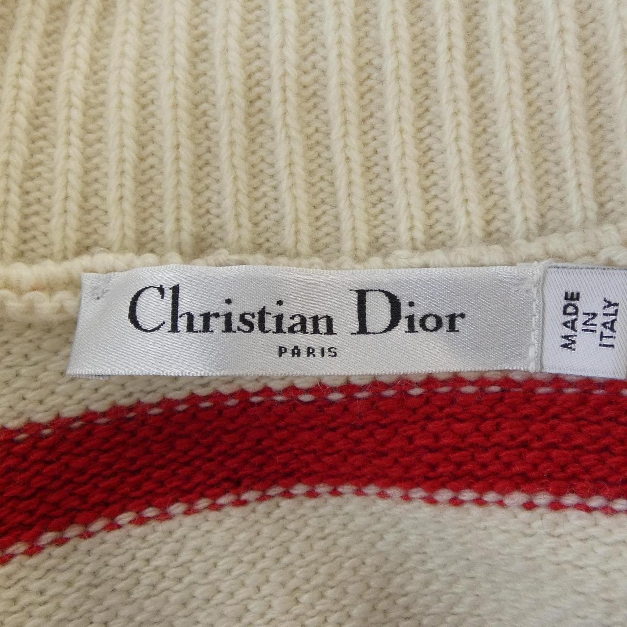 クリスチャンディオール CHRISTIAN DIOR DIOR MARINIERE 224G02AM309 カーディガン