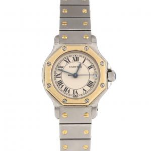 【ノーメンテナンス還元価格】カルティエ サントスオクタゴンSM コンビ W2001683 SSxYG クォーツ