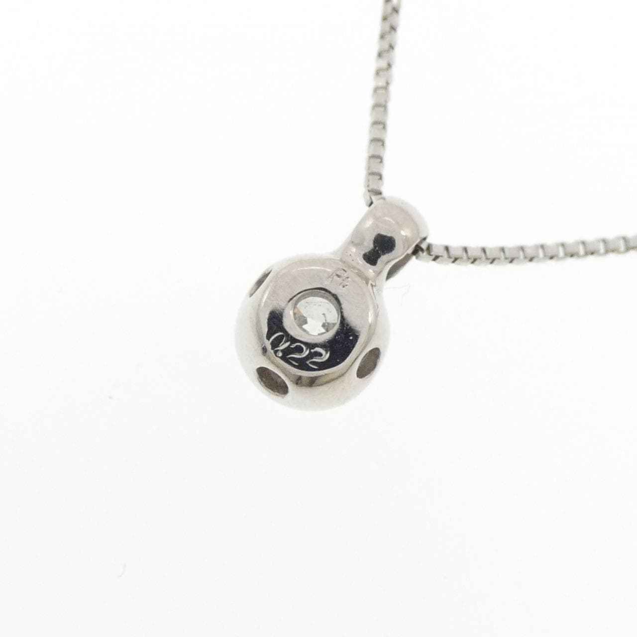 PT/PT850 ダイヤモンド ネックレス 0.22CT