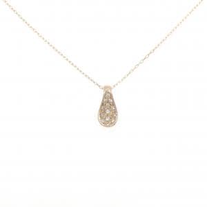 K18PG ダイヤモンド ネックレス 0.15CT