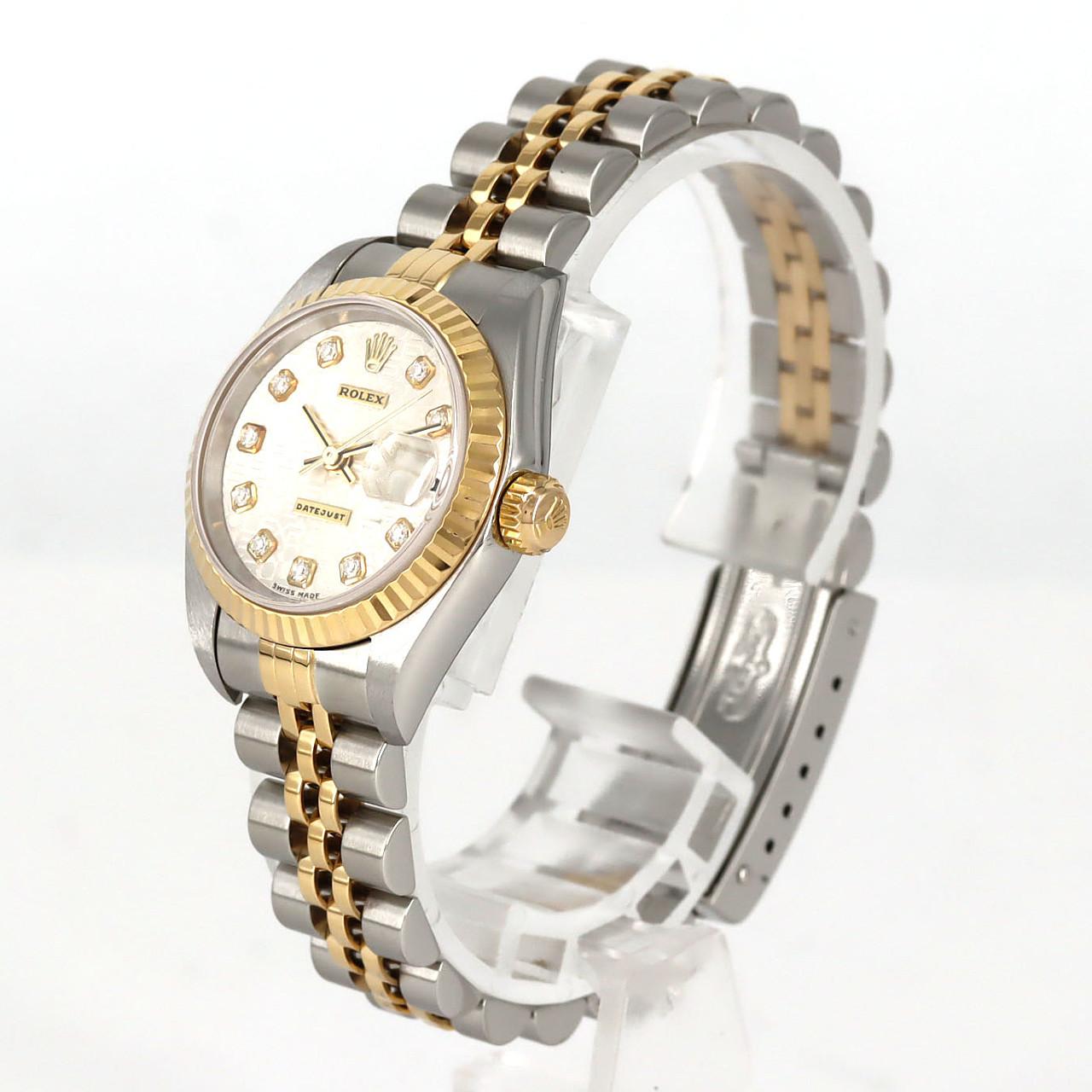 ロレックス デイトジャスト 79173G SSxYG 自動巻 K番